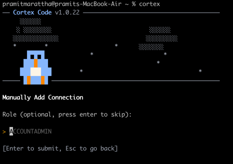 Snowflake Cortex Code 101: Step-by-step setup guide (2026)