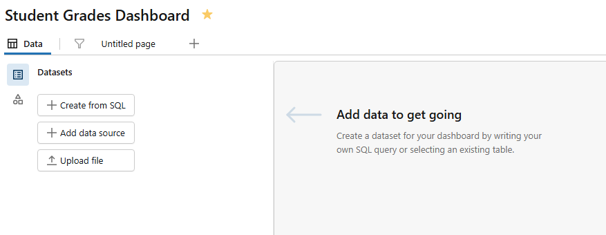 Databricks AI/BI dashboards’ data tab—Databricks AI/BI dashboards 