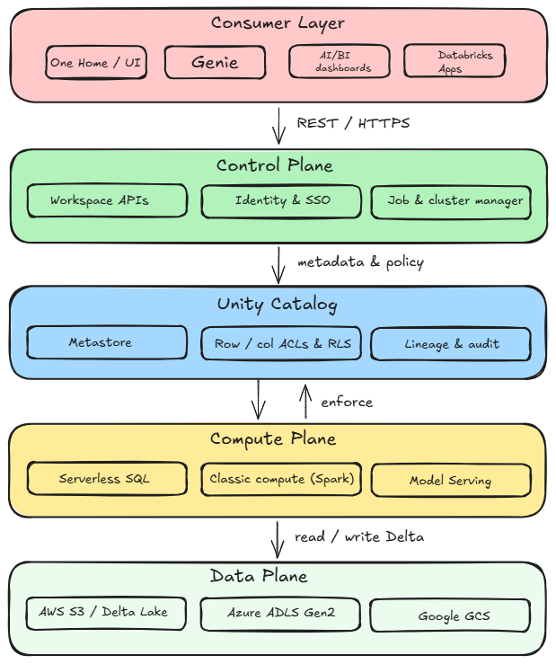 Databricks One architecture breakdown 