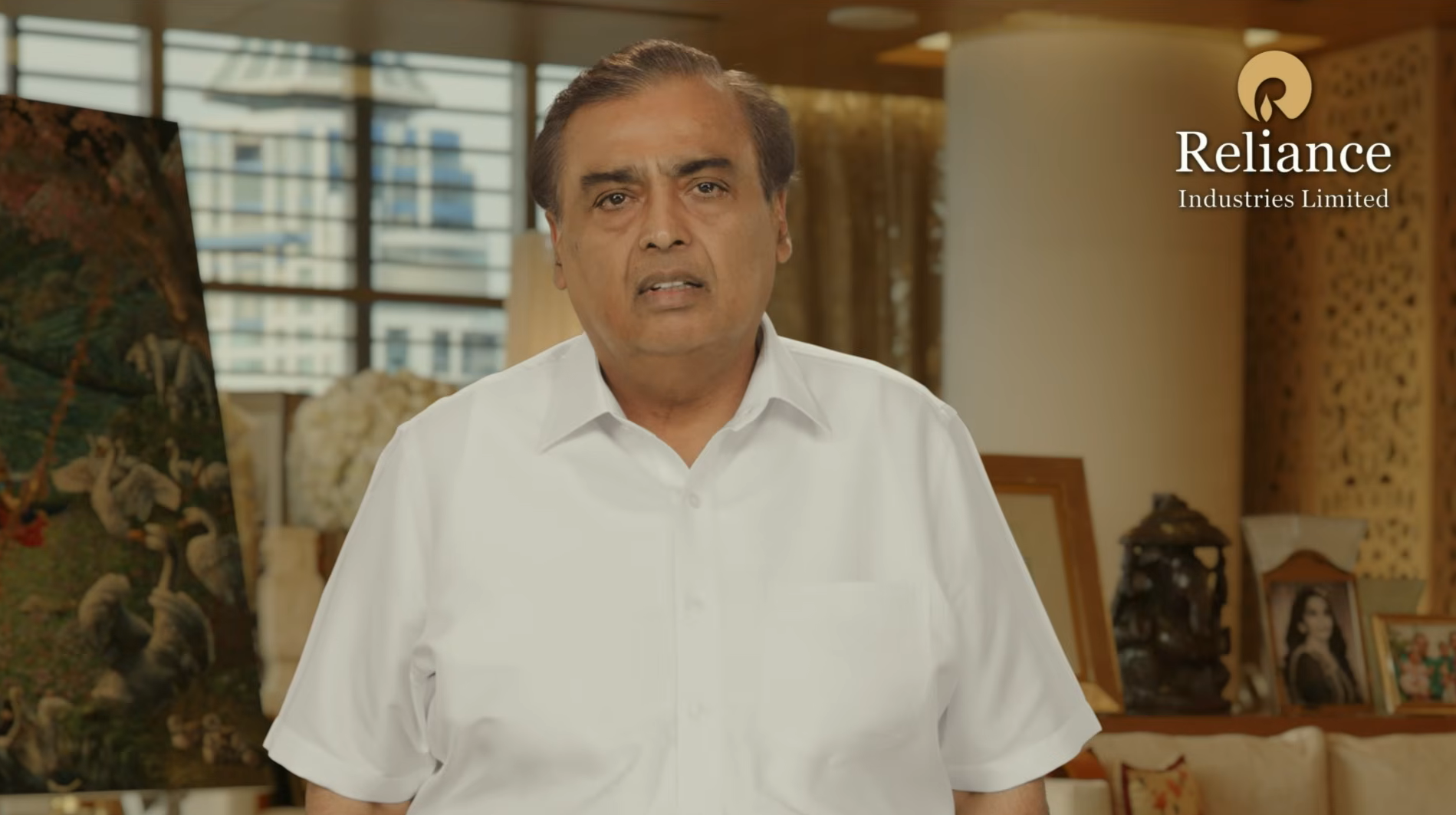 ukesh Ambani describing Reliance's partnership with Databricks - Databricks Data + AI Summit 2026