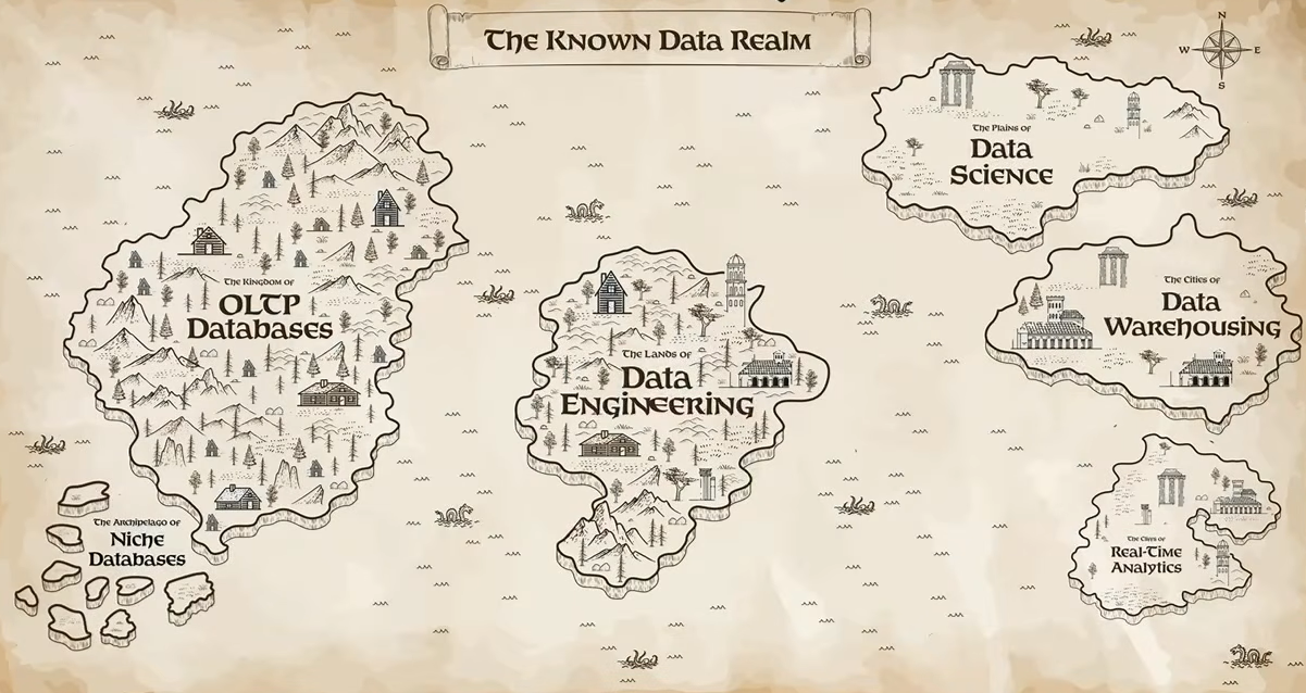 The 'Known data realm' overview, as presented by Ali Ghodsi at Databricks Data + AI Summit 2026 (Source: Databricks Data + AI Summit 2026)