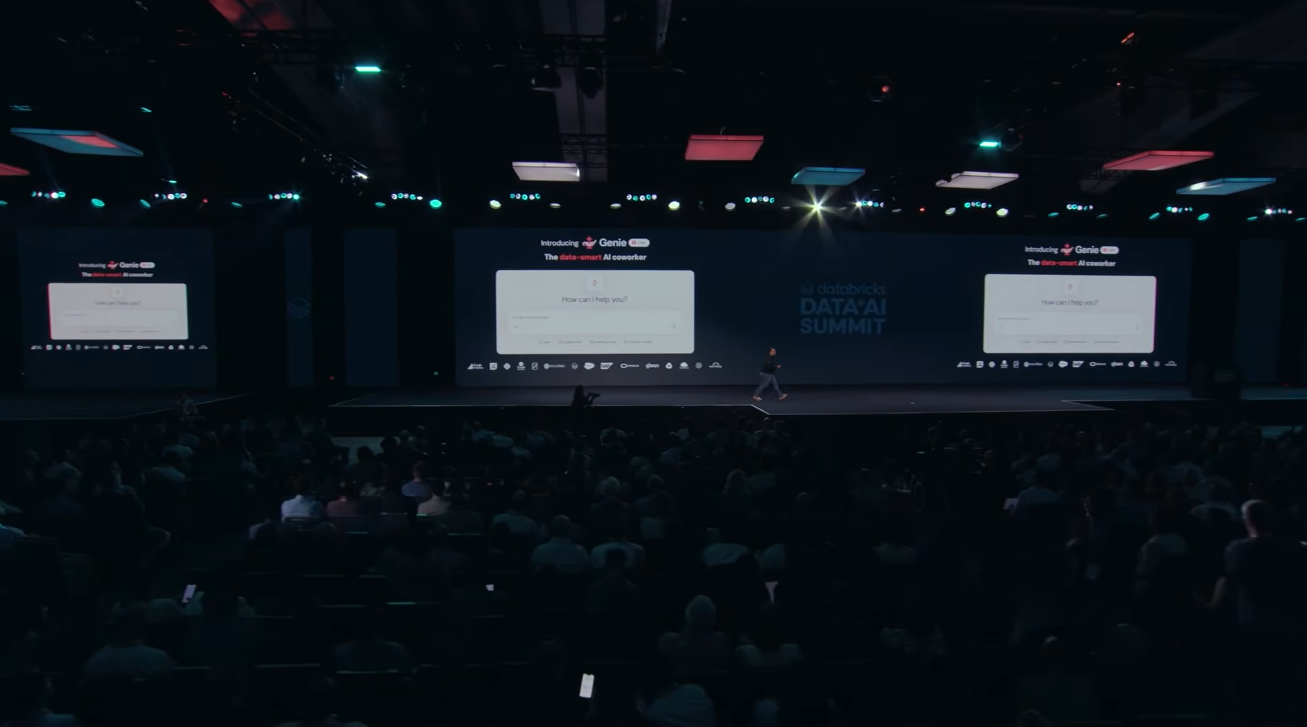 Ken Wong introducing Genie One and Genie Ontology at Databricks Data + AI Summit 2026