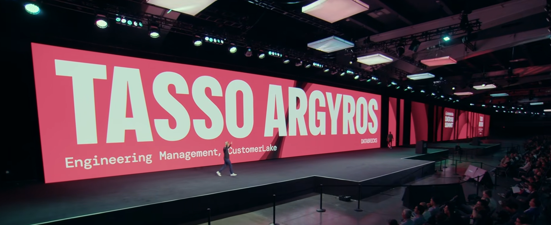 Tasso Argyros keynote at Databricks Data + AI Summit 2026 - Databricks Summit 2026