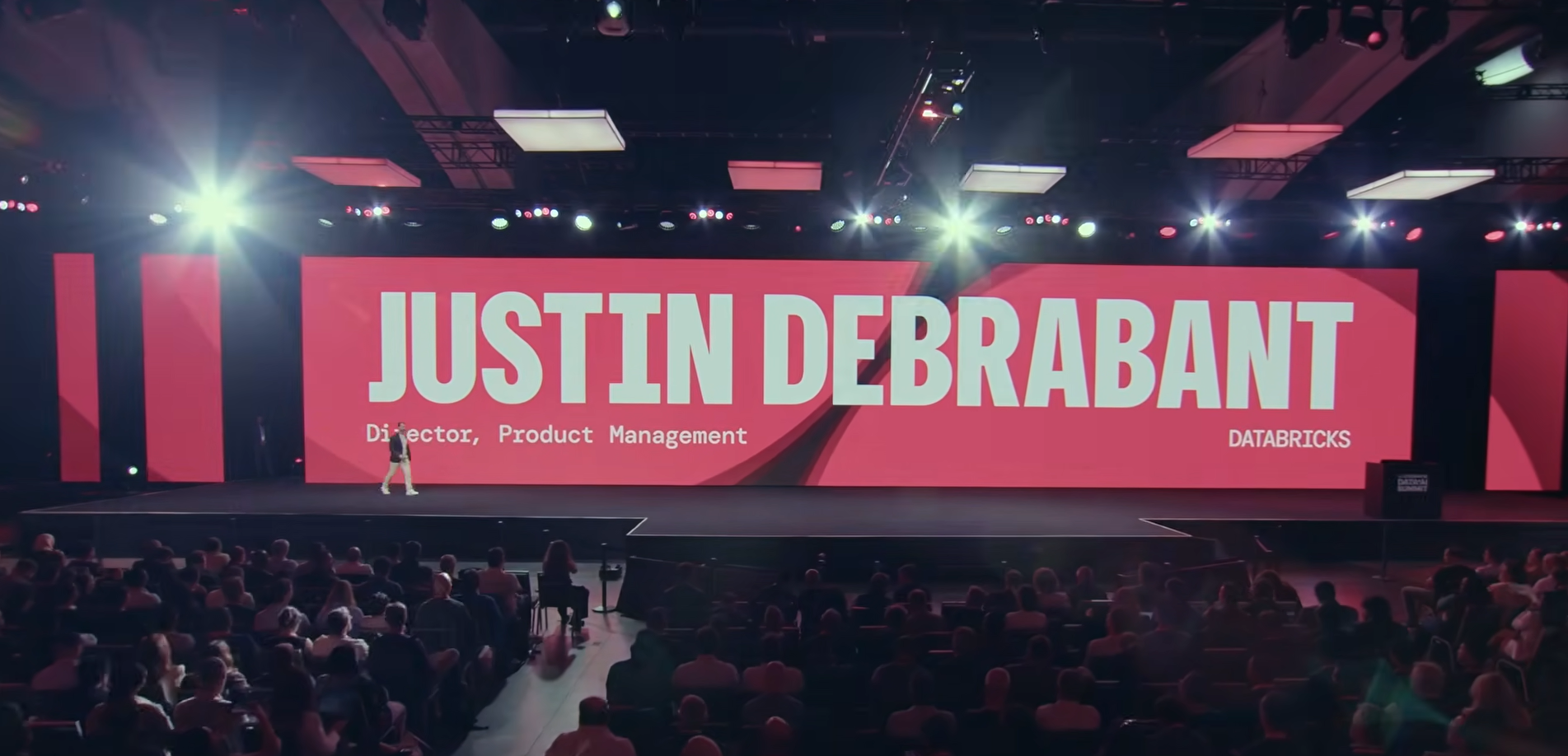 Justin DeBrabant keynote at Databricks Data + AI Summit 2026 - Databricks Summit 2026