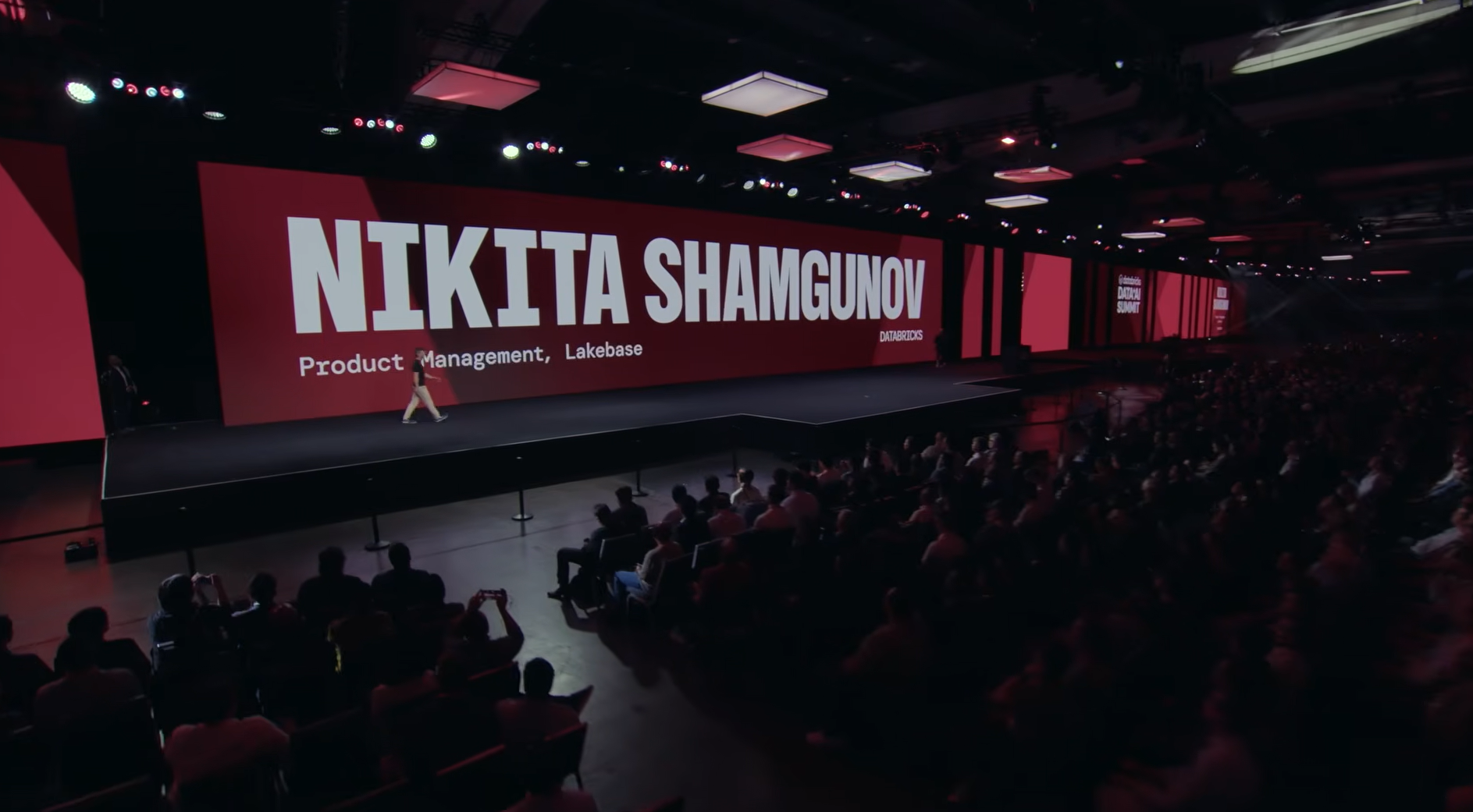Nikita Shamgunov keynote at Databricks Data + AI Summit 2026 - Databricks Summit 2026