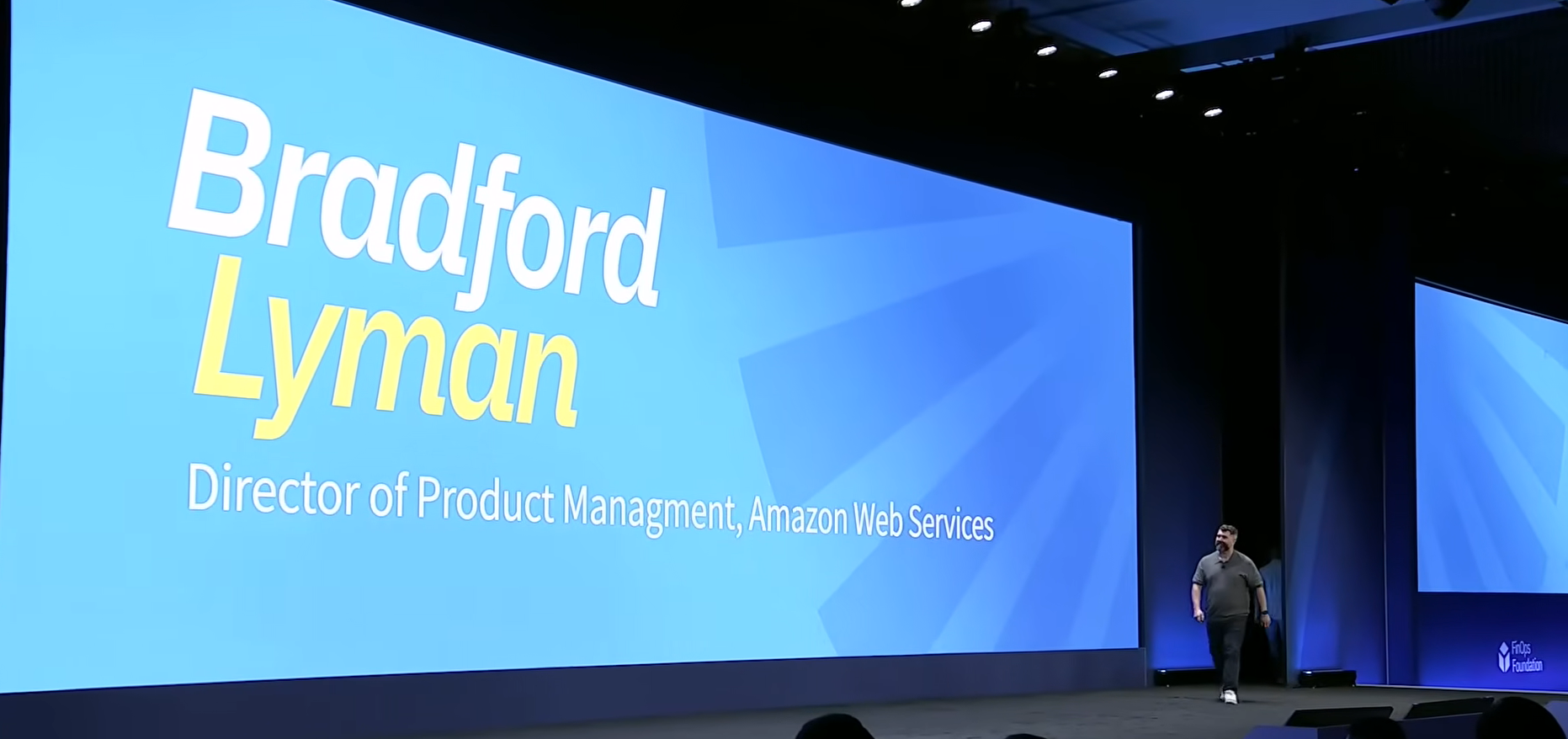 Bradford Lyman from AWS presenting at FinOps X 2026