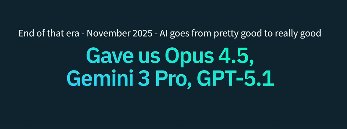 Era 2 of generative AI, presented by J.R. Storment at FinOps X 2026 (Source: FinOps X)