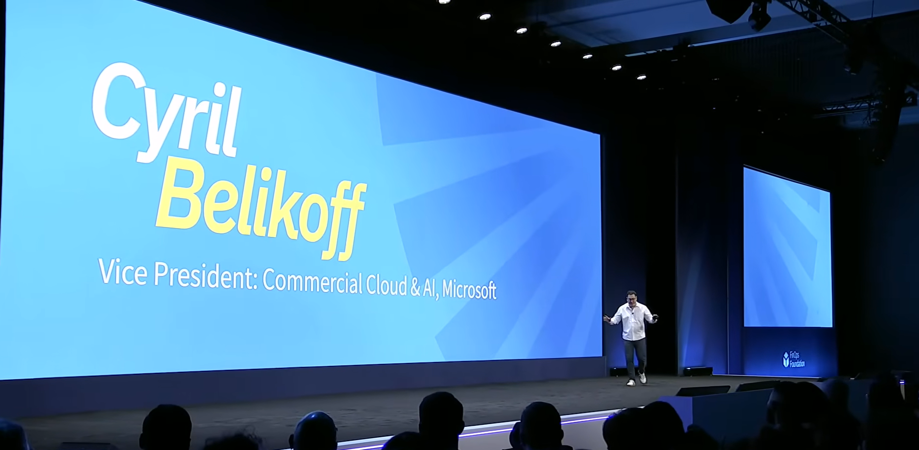 Cyril Belikoff from Microsoft presenting at FinOps X 2026