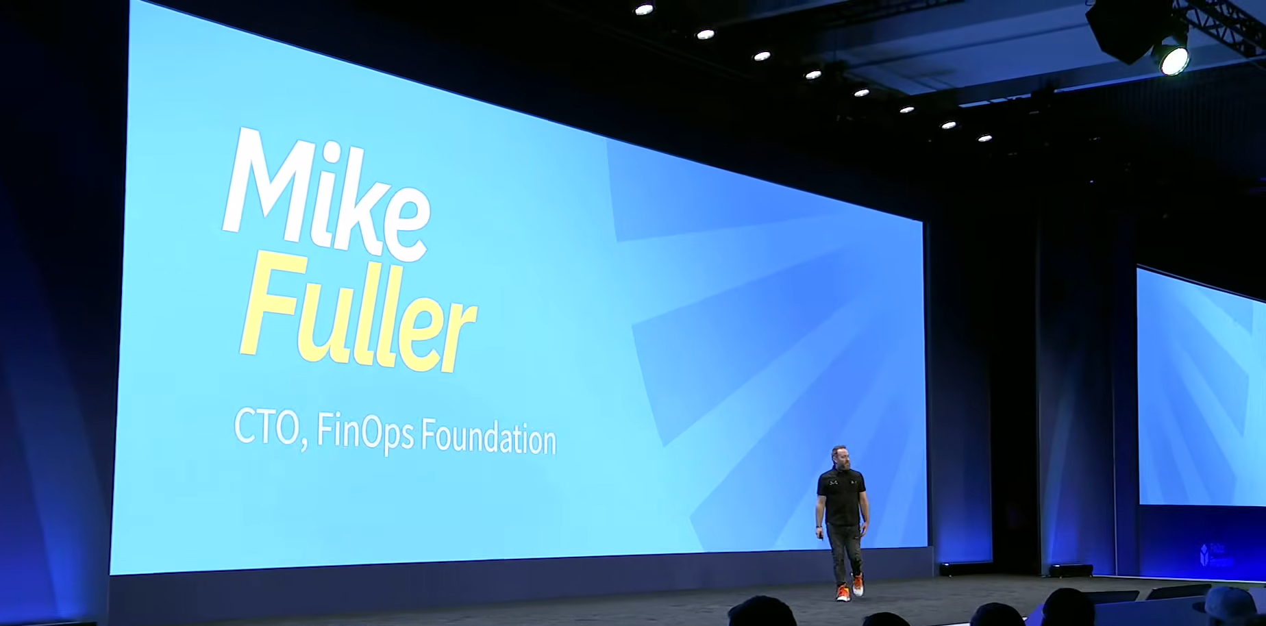 Mike Fuller from FinOps Foundation presenting at FinOps X 2026