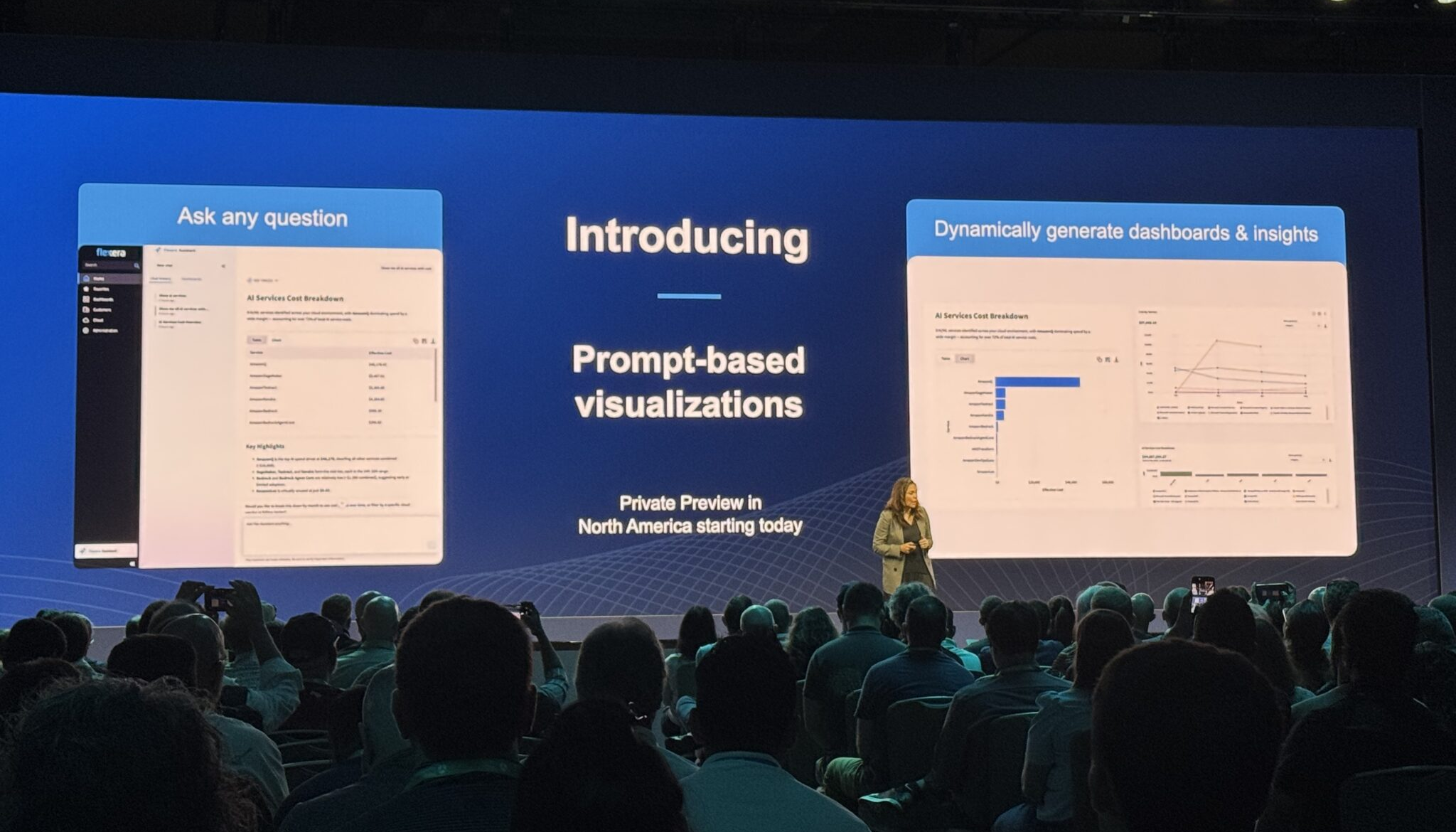 Becky announcing FinOps Assist - FinOps X 2026
