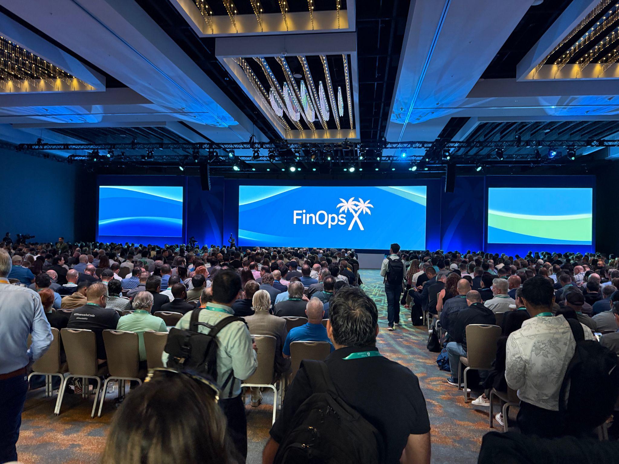 The FinOps X 2026 keynote stage in San Diego