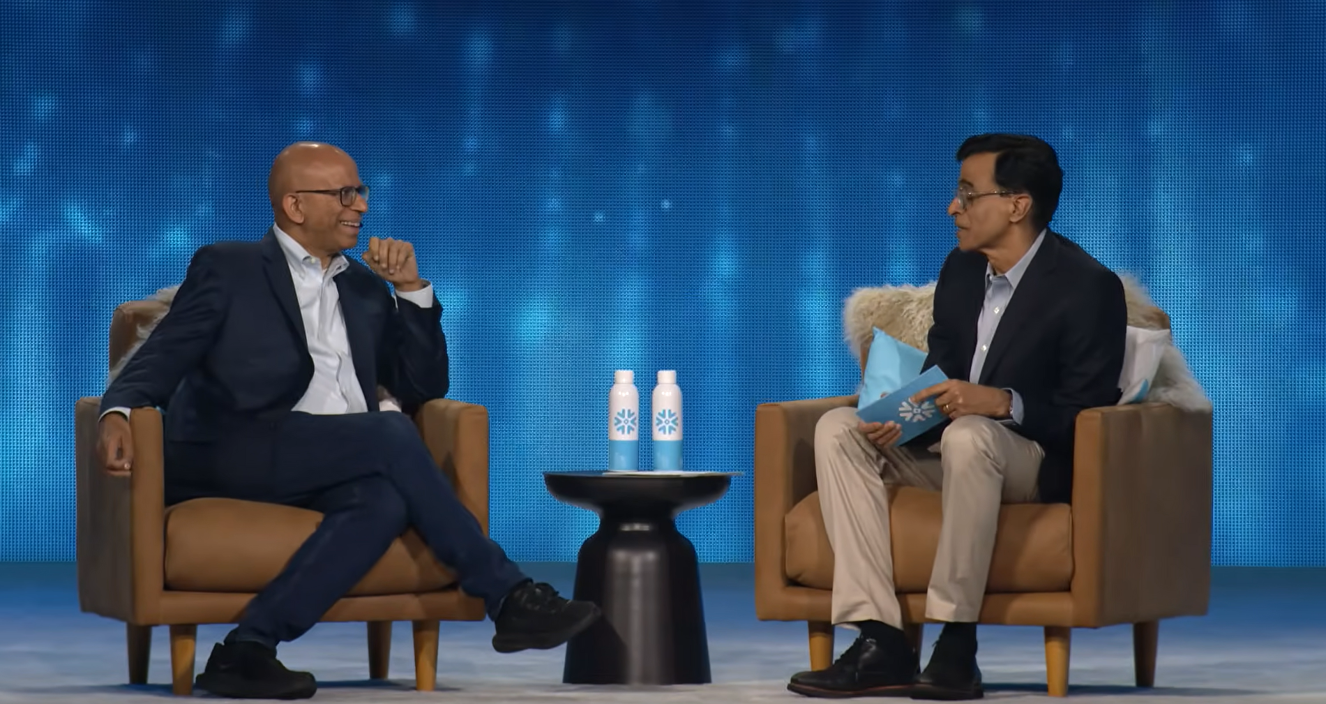 Manish Sharma in a fireside chat with Snowflake CEO Sridhar Ramaswamy - Snowflake Summit 2026