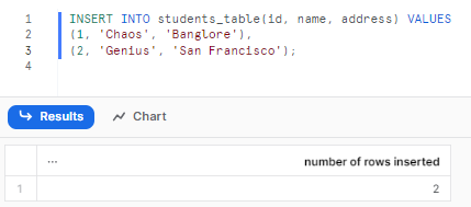 Inserting dummy data - Snowflake rename column - rename column Snowflake - Snowflake column