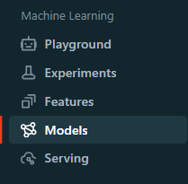 Navigating to Databricks models tab - Databricks Model Serving - Model Serving - Model Serving Databricks - Serverless Compute - Databricks Model Serving Pricing - Machine Learning Model Deployment - ML Model Serving - MLflow Model Serving - Mlflow Serving - Deploy Machine Learning Model - Databricks MLflow - Managed MLflow - MLflow Model Registry - MLflow