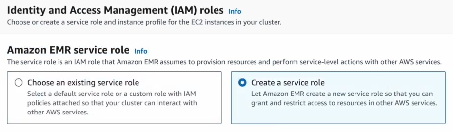Configuring network and security configurations - Apache Spark on EMR - EMR with Spark