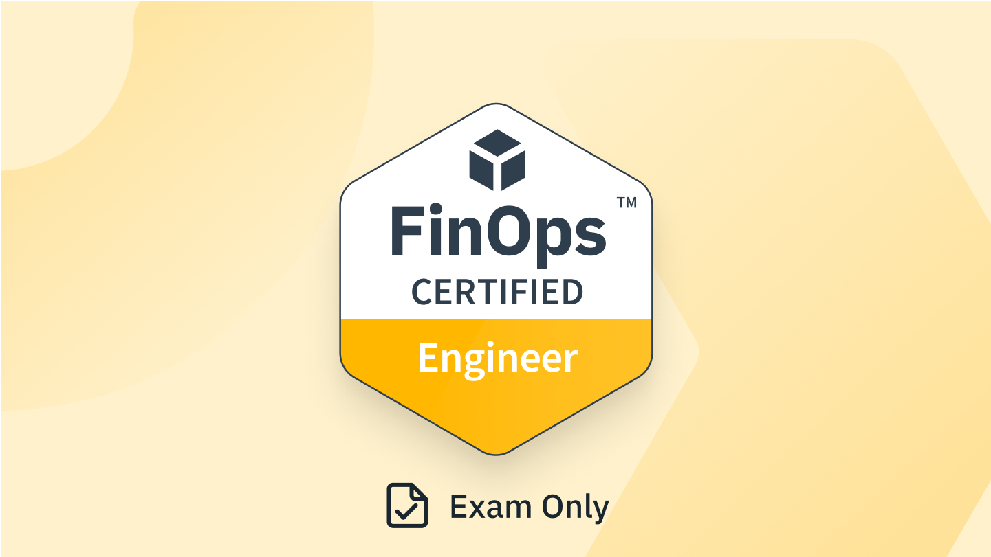 FinOps Certified Engineer Certification – Exam Only - FinOps Certification - FinOps Certifications - FinOps Foundation - FinOps Framework - FinOps FOCUS - FinOps Principles - FinOps Personas - FinOps Domains - FinOps Capabilities - FinOps Maturity Model - FinOps Certified Practitioner - FOCP - FinOps Practitioner - FinOps Practitioner Certification - FinOps Training - FinOps Certified Practitioner Exam - FinOps Certified Practitioner Certification Exam - Cloud FinOps Certification - FinOps Foundation Certification - FinOps Certified Engineer - Is FinOps Certification Worth It - FinOps Practitioner Exam - FinOps Certified Professional - FinOps Certificate - FinOps Course - FinOps for AI - FinOps Certified FOCUS Analyst - FinOps for Containers - FinOps Foundation Scholarship - FinOps Certified Practitioner Course - Best FinOps Certification - Introduction to FinOps - Introduction to FinOps Certification - FinOps Certification Cost