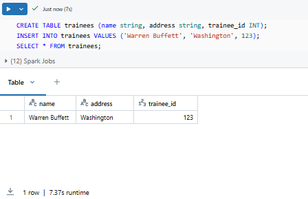 Inserting data to student_delta Databricks table - Databricks INSERT INTO – Databricks INSERT – Delta Lake – Databricks Delta Lake – Databricks Unity Catalog – Databricks Notebooks – Databricks Clusters – Databricks Runtime – Databricks SQL Warehouse – Databricks Delta Table – Databricks Table – Databricks CREATE TABLE – Databricks OPTIMIZE – Databricks Time Travel – Databricks MERGE INTO – Databricks COPY INTO – DataFrame API – PySpark – Databricks PySpark – Spark SQL – Databricks Spark SQL – Databricks Create Table As Select – Databricks CTAS – Databricks INSERT OVERWRITE – Databricks REPLACE WHERE