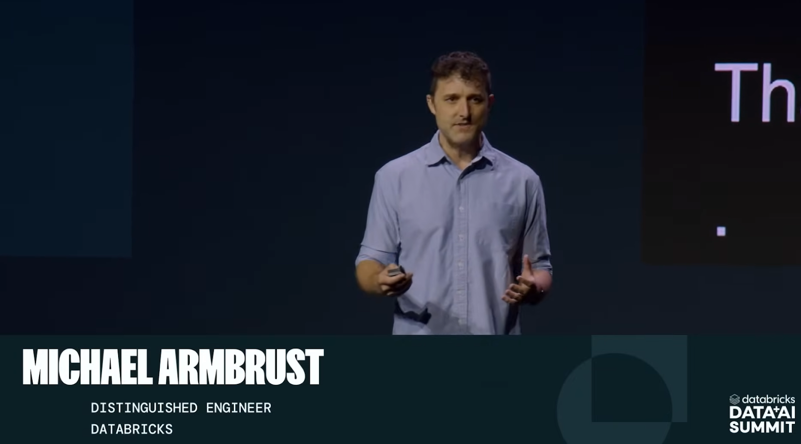 Michael Armbrust announcing Apache Spark 4.0 - Databricks Summit 2025 - Databricks Data AI Summit 2025 - Databricks Data + AI Summit 2025