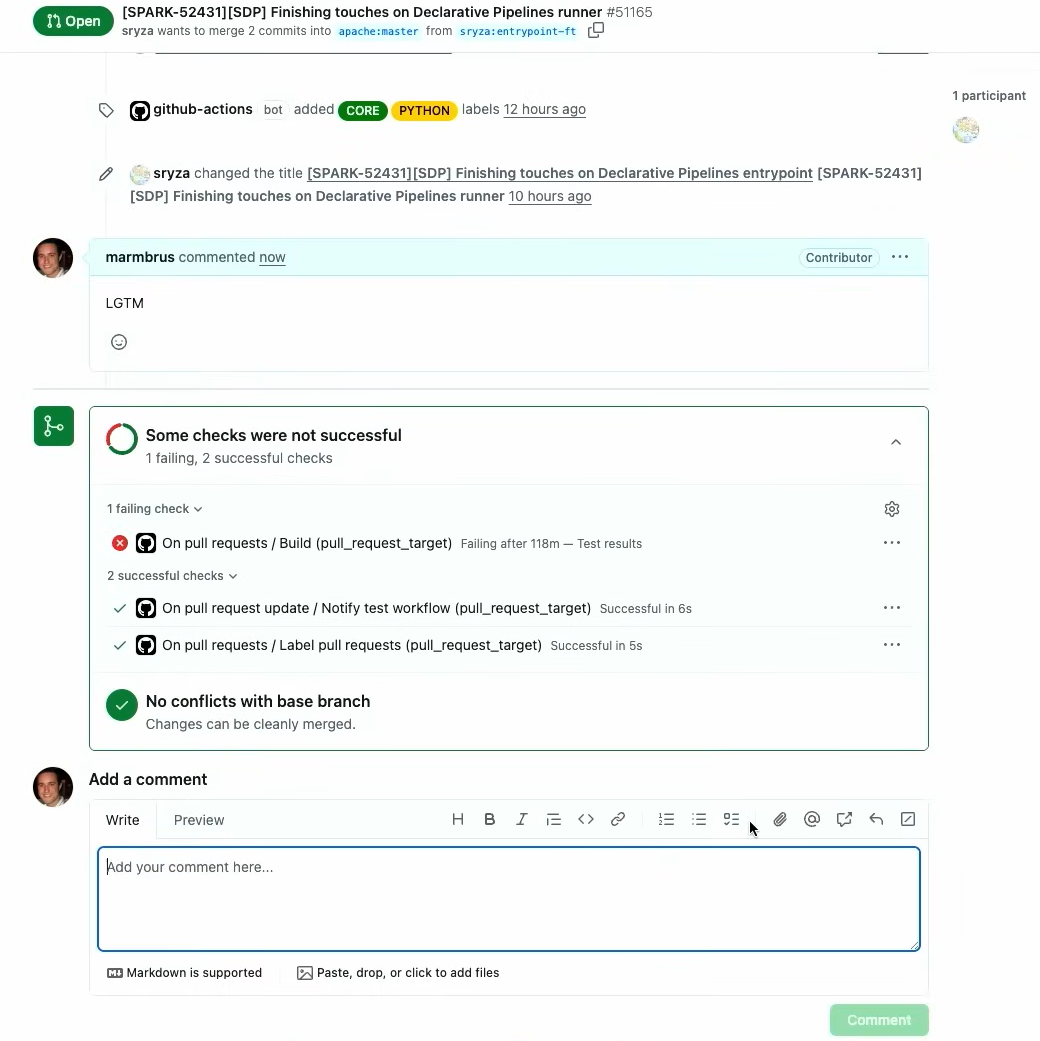 Michael Armbrust merging code - Databricks Summit 2025 - Databricks Data AI Summit 2025 - Databricks Data + AI Summit 2025