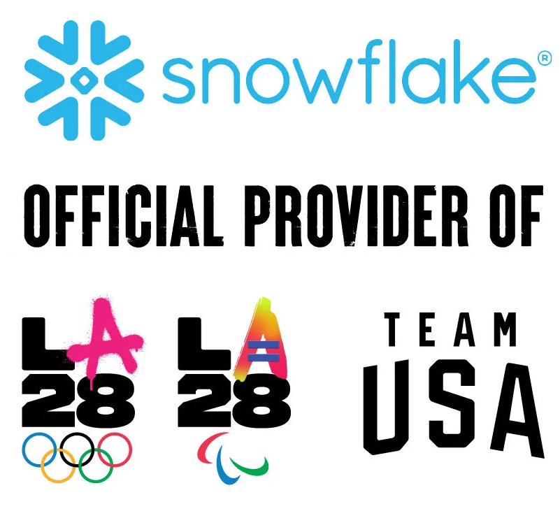 Snowflake partnership with LA 28 Olympics - Snowflake Summit 2025