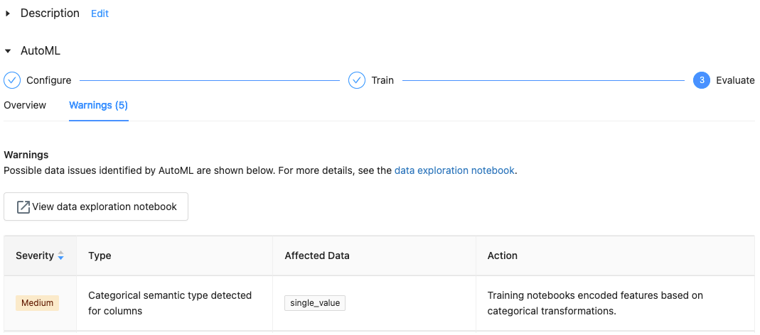 Reviewing the Databricks AutoML experiment - Databricks AutoML example - AutoML - Databricks AutoML - AutoML Databricks - Databricks AutoML API - Databricks AutoML example - Machine Learning Workflow - Training Machine Learning Models - Deploy Machine Learning Model - ML Model Deployment - Train ML model - ML Model Development - AutoML Workflow