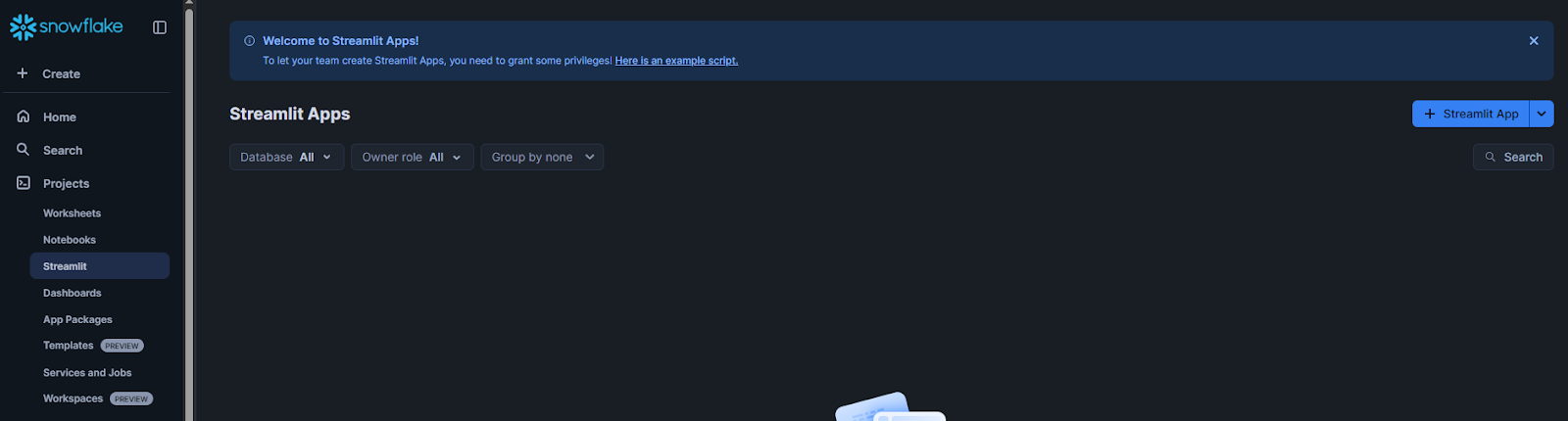 Creating a Streamlit application - Snowflake Cortex – Snowflake Cortex Search – Cortex Search – Cortex Search Service – CREATE CORTEX SEARCH SERVICE – Large Language Models – LLMs – LLM Chatbot – Retrieval Augmented Generation – RAG – RAG Engine – Keyword Search – Semantic search – Snowflake AI – Snowflake AI ML – Fuzzy Search – Vector Search – Snowflake Vector Search – Snowflake Dynamic Table – Snowsight – Snowflake Snowsight – Embedding Models – Snowflake Embedding Models – Snowflake Streamlit – Streamlit – Enterprise Search – Snowflake Change Tracking – Snowflake Enable Change Tracking – Cortex LLM Functions – Snowflake Arctic Embed – Hybrid Search Engine – Snowflake AI & ML Studio – Snowflake AI and ML – Model Context Window – Semantic Reranking – Snowflake AI Search – EMBEDDING_MODEL – Cortex Search Tutorial – Snowflake Service Consumption Table – Materialized Query – Voyage Multilingual