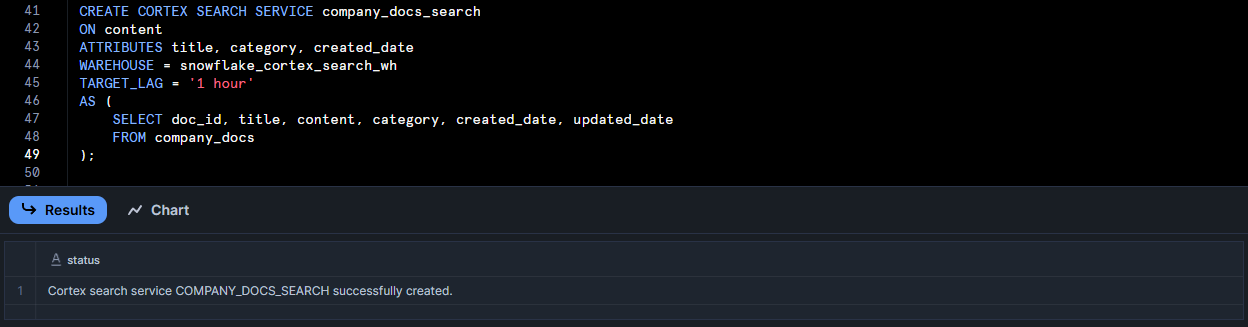 Creating Snowflake Cortex Search Service - Snowflake Cortex – Snowflake Cortex Search – Cortex Search – Cortex Search Service – CREATE CORTEX SEARCH SERVICE – Large Language Models – LLMs – LLM Chatbot – Retrieval Augmented Generation – RAG – RAG Engine – Keyword Search – Semantic search – Snowflake AI – Snowflake AI ML – Fuzzy Search – Vector Search – Snowflake Vector Search – Snowflake Dynamic Table – Snowsight – Snowflake Snowsight – Embedding Models – Snowflake Embedding Models – Snowflake Streamlit – Streamlit – Enterprise Search – Snowflake Change Tracking – Snowflake Enable Change Tracking – Cortex LLM Functions – Snowflake Arctic Embed – Hybrid Search Engine – Snowflake AI & ML Studio – Snowflake AI and ML – Model Context Window – Semantic Reranking – Snowflake AI Search – EMBEDDING_MODEL – Cortex Search Tutorial – Snowflake Service Consumption Table – Materialized Query – Voyage Multilingual