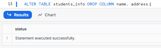 Dropping Multiple Column - Snowflake DROP COLUMN - drop column Snowflake - alter table drop column Snowflake - drop column in snowflake - Snowflake drop column if exists