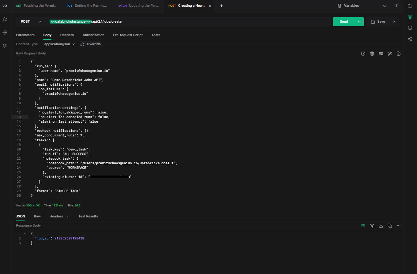 python script task for jobs | databricks on aws Images... How to: Use Databricks Jobs API to control and monitor your jobs (2026)