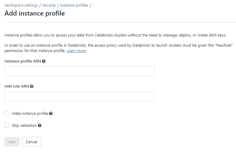 Instance Profiles In Databricks Logo Databricks clusters 101: A comprehensive guide to create clusters (2026)