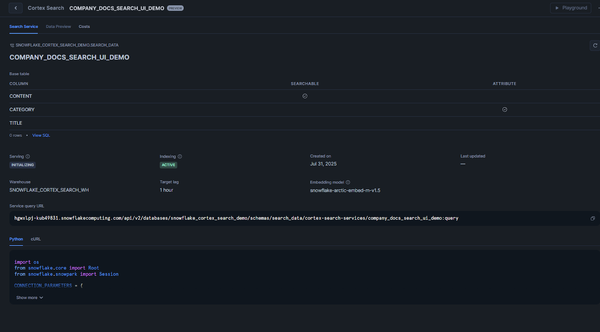 Snowflake Cortex Search 101: Set up fuzzy search on Snowflake (2026)