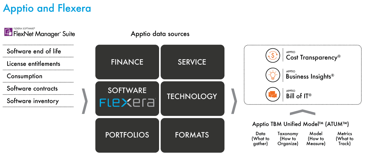 Flexera and Apptio