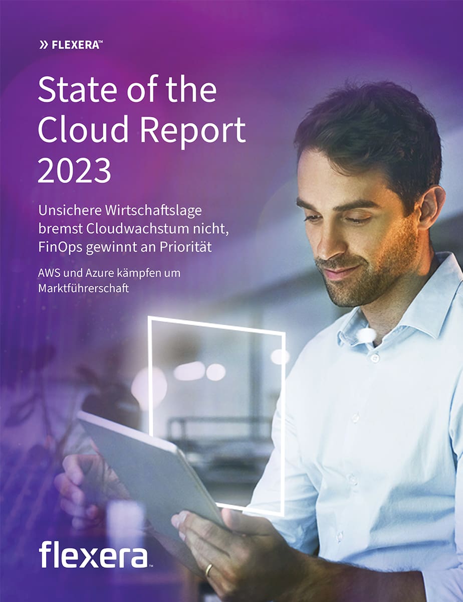 2023 State of the Cloud Report cover image