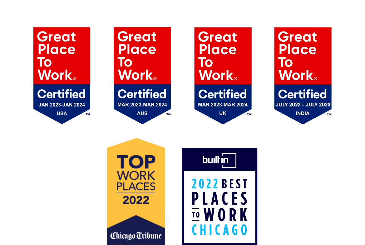 Great place to work awards