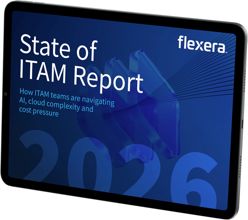 Flexera 2026 State of ITAM Report cover
