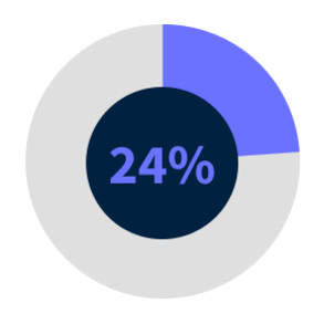 24% for ai accountability and ai spend image