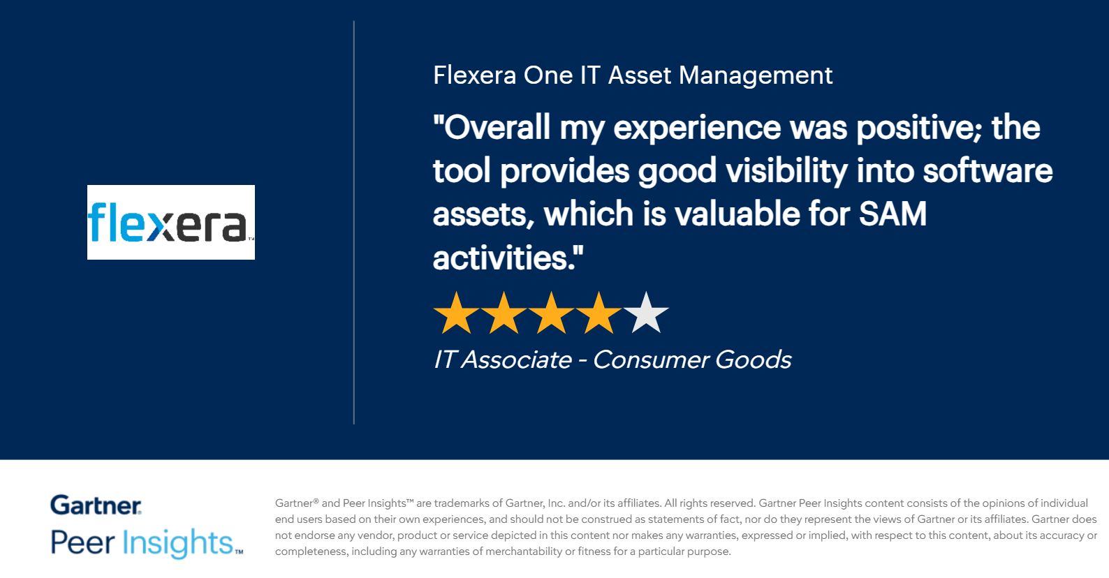 gartner review it asset management