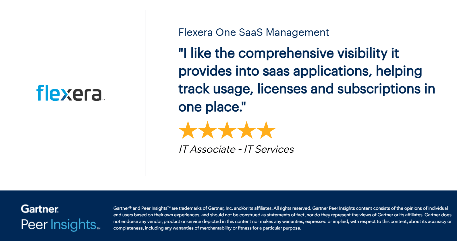 gartner review saas management