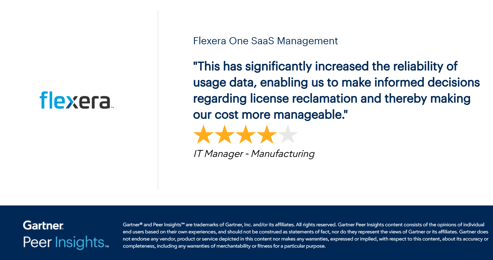 gartner review saas management