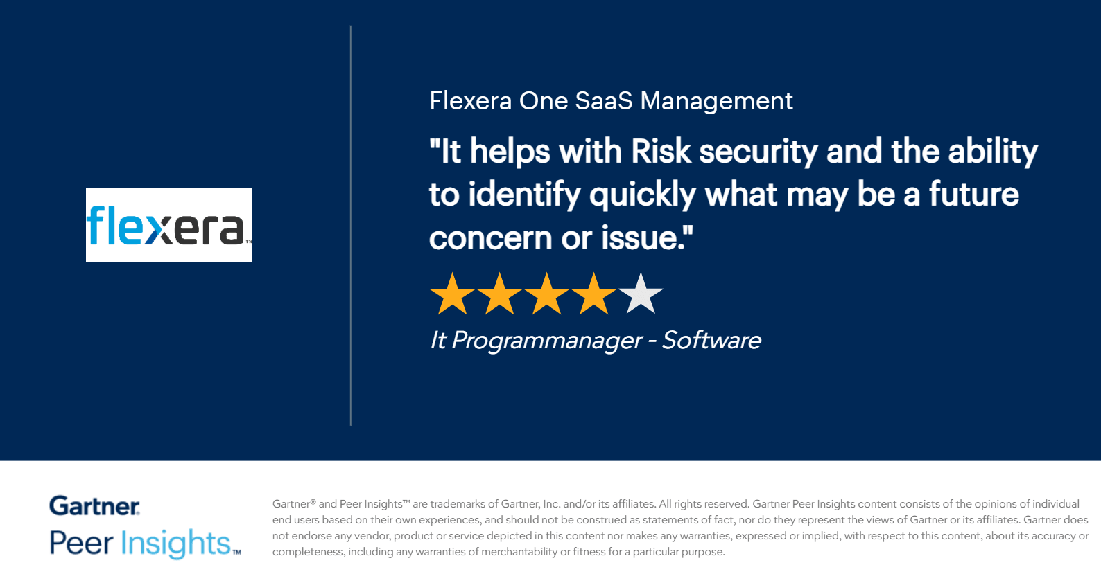 gartner review saas management