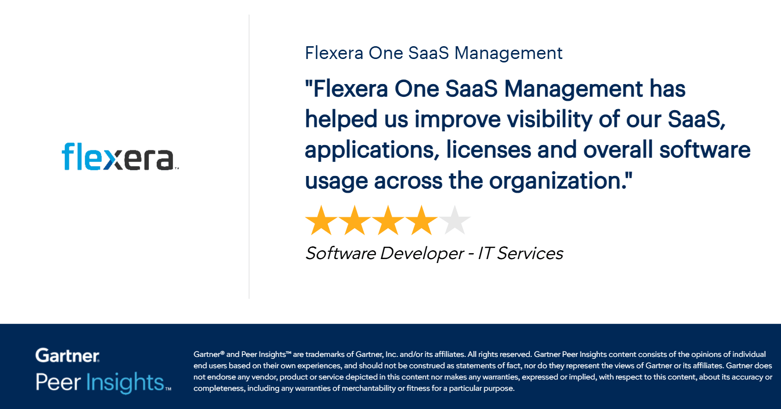 gartner review saas management
