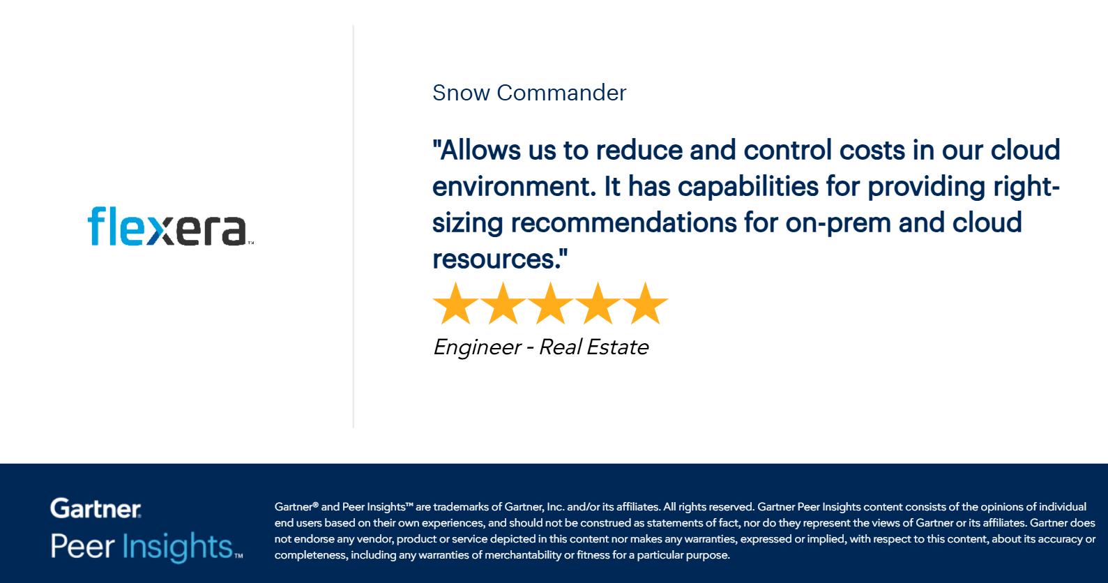 gartner review snow commander